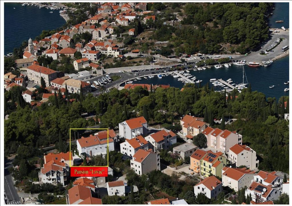 Hotel Pansion Lovac à Cavtat Extérieur photo